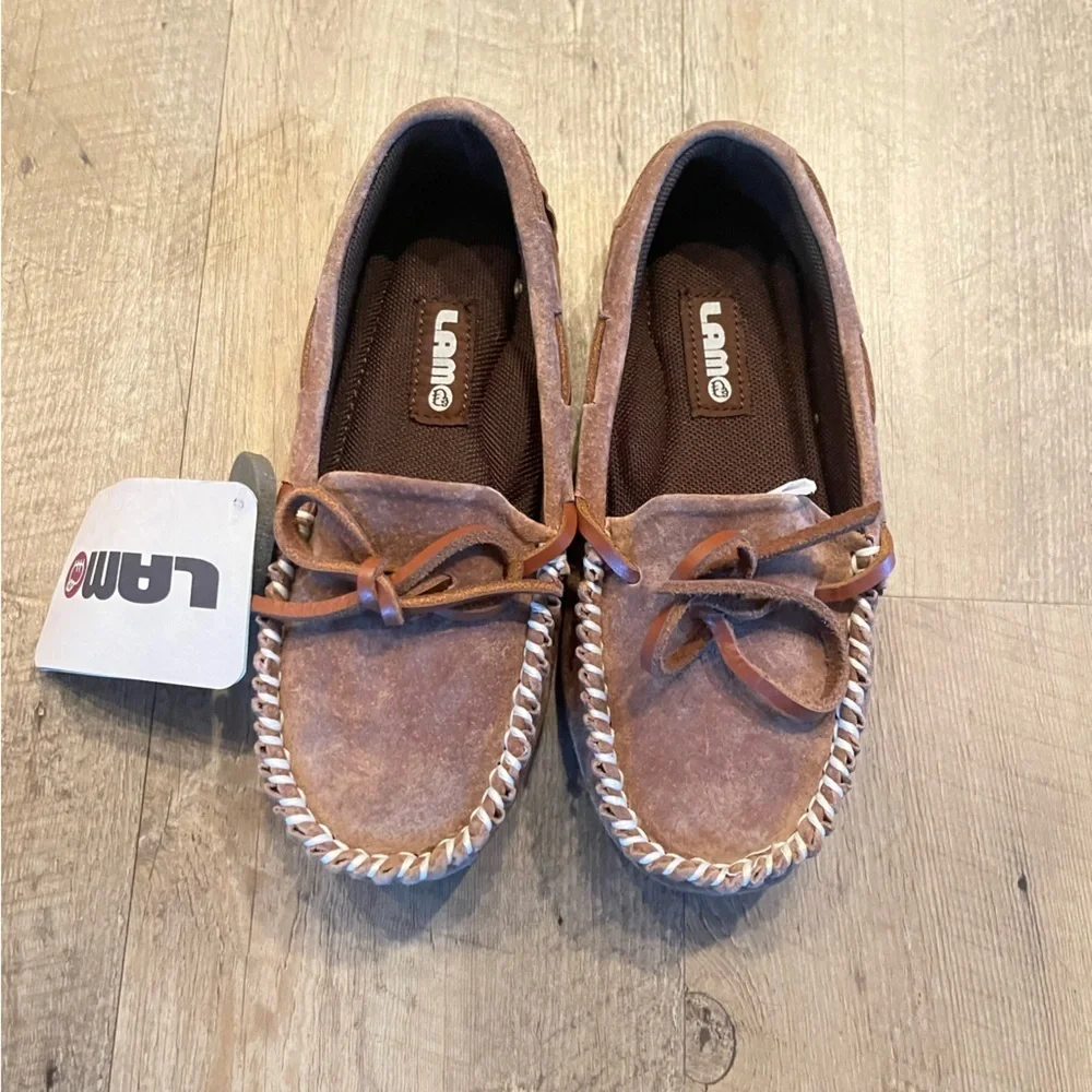 LAM The Kid’s Moc Faux Fur Slippers
